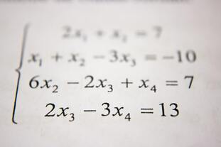Picture of algebraic equations